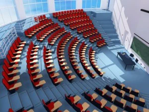 lecture hall modern 3D Model