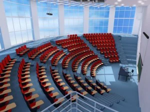 lecture hall modern 3D Model