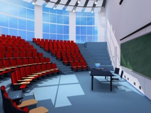 lecture hall modern Modelo 3D