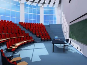 lecture hall modern 3D Model
