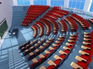 lecture hall modern 3D Model