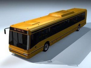 city bus2 3D Model
