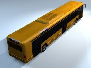 city bus2 Modello 3D