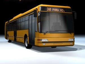 city bus2 Modello 3D