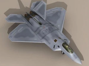 rapaz f22 Modelo 3D