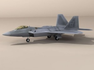 f22 raptor 3D Model