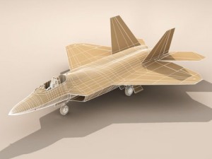 f22 raptor 3D Model
