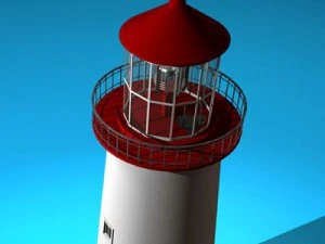 маяк 3D Модель