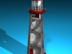 lighthouse 3D 模型