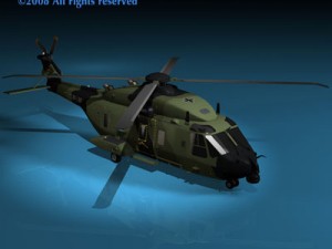 nh90 german army Modelo 3D