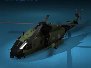 nh90 german army 3D Model