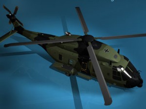 nh90 german army Modelo 3D