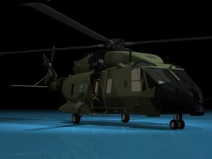 nh90 german army 3D Model