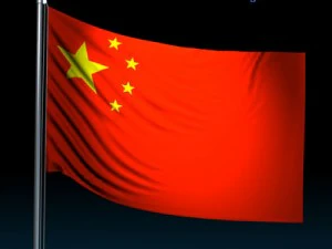 flag china 3D Model