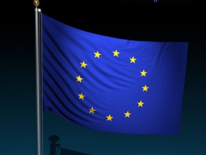 flag european union Modelo 3D