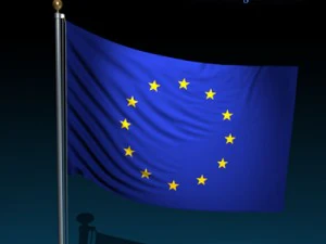 bayrak avrupa birliği 3D Model