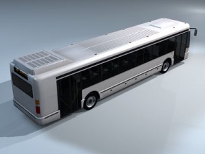 intercity bus 3D Модель