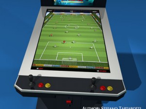 videogame cabinet 3D 模型
