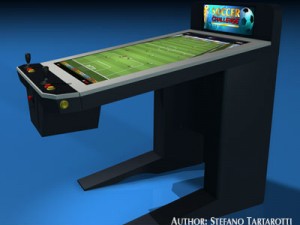 videogame cabinet 3D Model