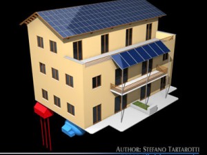 ecological house2 Modelo 3D