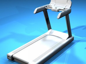 treadmill Model 3D
