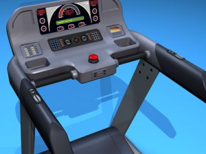 treadmill Model 3D
