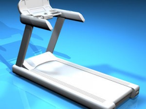treadmill Model 3D