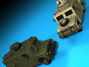 military armored vehicle 3D Model