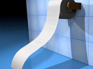 toilet paper 3D Model