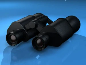 binocular Modelo 3D