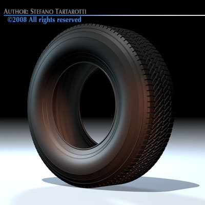 tire Modello 3D .c4d .max .obj .3ds .fbx .stl .blend 