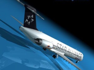 md82 spanair Model 3D