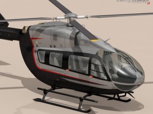 ec145 air executive Modelo 3D