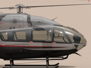 ec145 air executive 3D 모델