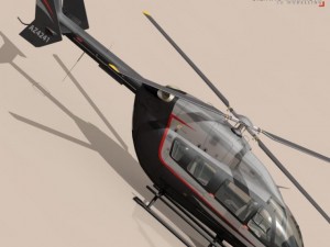 ec145 air executive 3D 모델
