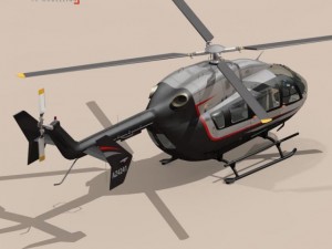 ec145 air executive 3D 모델