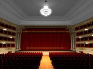 old theatre 3D 모델