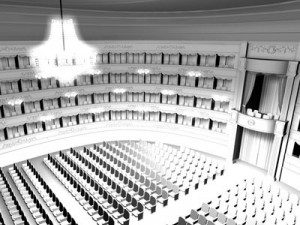 old theatre 3D Модель