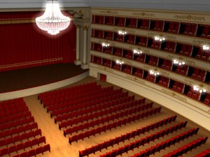 old theatre 3D Модель