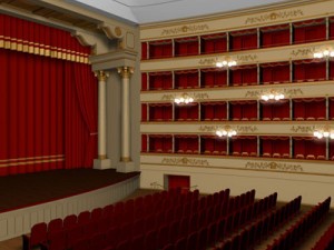 old theatre 3D Модель