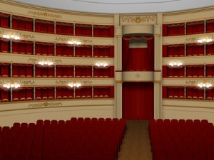old theatre 3D Модель