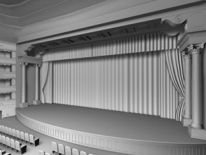 old theatre 3D Модель