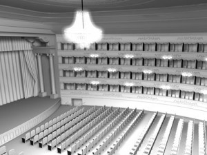 old theatre 3D Модель