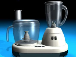 フードプロセッサー 3Dモデル