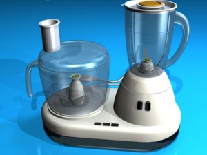 food processor 3D Model