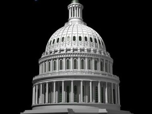 us capitol dome 3D Model