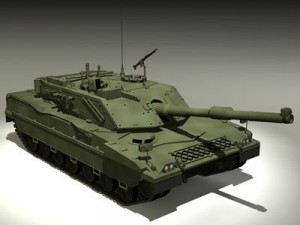 ariete tank 3D Model