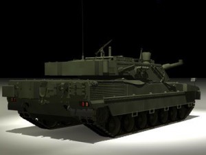 ariete tank 3Dモデル