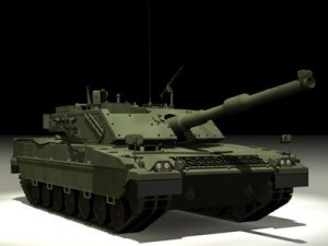 ariete tank 3Dモデル
