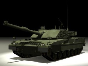ariete tank 3Dモデル